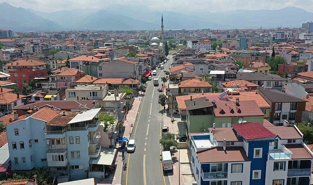 Pamukkale'de mahalleler toz ve çamurdan kurtarılıyor