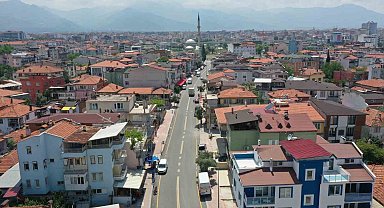 Pamukkale'de mahalleler toz ve çamurdan kurtarılıyor