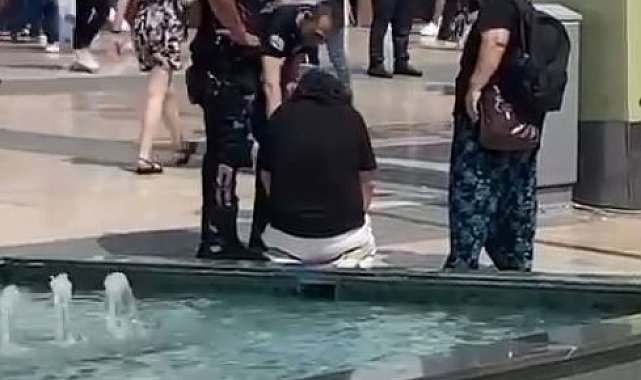 Polisi görünce namaz kılmaya başladı, gerçek çok farklı çıktı