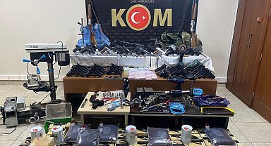 Polisten silah ve mühimmat kaçakçılığı operasyonu: 17 gözaltı