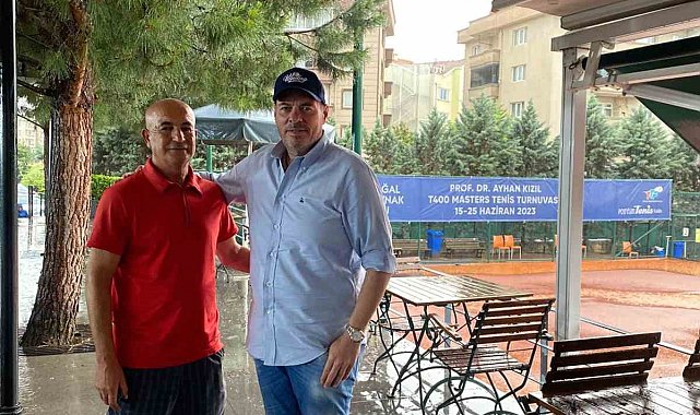 Prof. Dr. Ayhan Kızıl T400 Masters Tenis Turnuvası'nda 6. yıl heyecanı