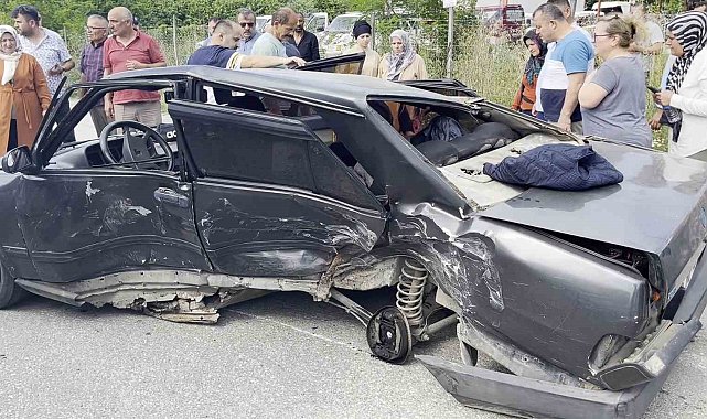 Samsun'da kaza: 3 yaralı