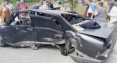 Samsun'da kaza: 3 yaralı