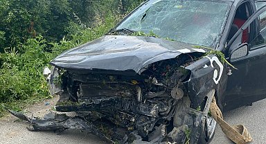 Samsun'da trafik kazası: 5 yaralı