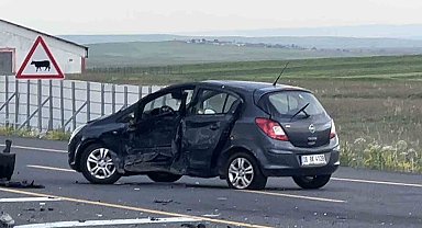 Sarıkamış'ta trafik kazası: 4 yaralı