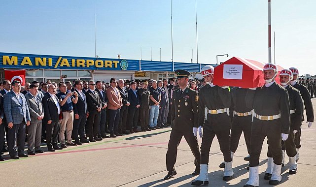 Şehit Er Özcan Kaya'nın naaşı memleketine getirildi
