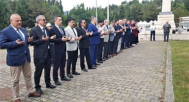 Şehitler için Kuran-ı Kerim okunup dua edildi