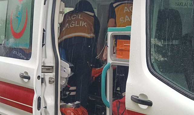 Silah sesine koşan vatandaşlar genç adamı kanlar içinde buldu