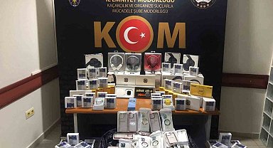 Sinop'ta gümrük kaçağı malzemeler ele geçirildi