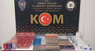 Şırnak'ta asayiş ve kaçakçılık operasyonu: 65 gözaltı