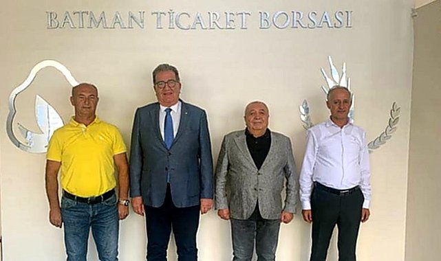 Söke Ticaret Borsası Başkanı Sağel'in bu seferki rotası 'Batman' oldu
