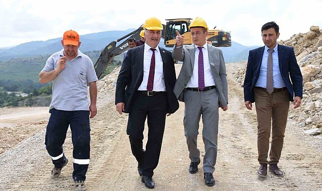Sözen taç ocağında incelemede bulundu