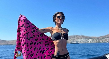 Süreyya Yalçın, bikinili karelerine yorum yağdı