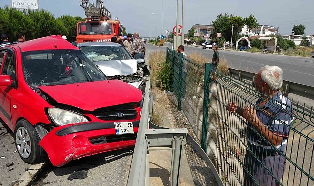 Sürücünün bir anlık dikkatsizliği faciaya davetiye çıkarıyordu