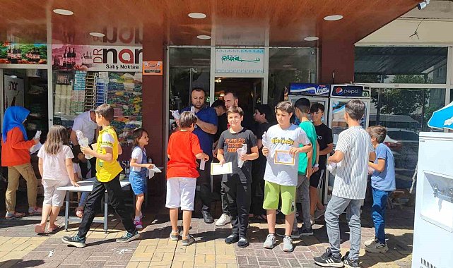 Takdir alanlara kebap ikramı