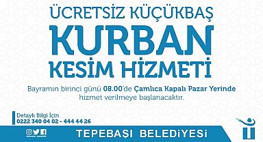 Tepebaşı'nda kesim alanı hazır
