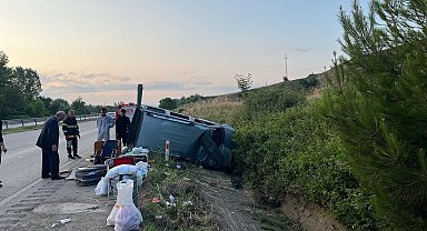 Tokat'ta bayram yolcuğunda kaza: 4 yaralı