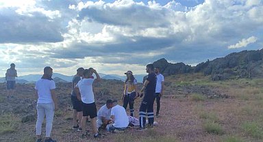 Tunceli'de yüksekten düşen genç kız, askeri helikopterle hastaneye kaldırıldı
