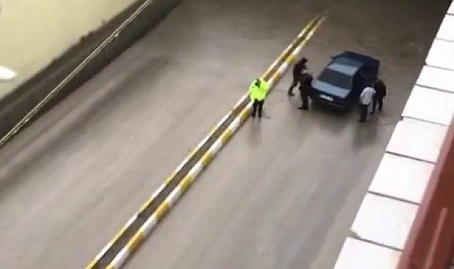Turhal'da sağanak yağış hayatı olumsuz etkiledi