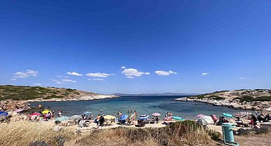 Turizm cenneti Bozcaada'da Akvaryum Koyu'na giriş ücreti krizi yaşandı
