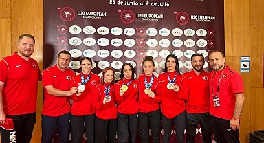 U20 Kadın Milli Güreş Takımı, Avrupa üçüncüsü