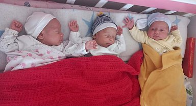 Üçüz bebeklere başkan Şahiner sahip çıktı