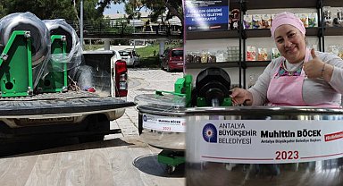 Unu sizden, yoğurması belediyeden