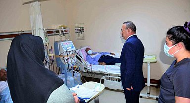 Vali Öner, yol kontrol noktalarını ziyaret etti
