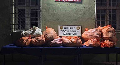 Van hudut hattında 340 kilo 500 gram uyuşturucu madde ele geçirildi