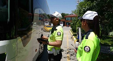 Van'da trafik ekiplerinden 'Kurban Bayramı' denetimi