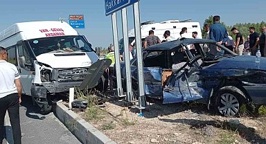 Van'da trafik kazası: 5 yaralı