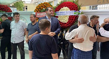 Vefat eden eski Arnavutköy Belediye Başkanı Bahtiyar Sağlam'ın cenaze namazı kılındı