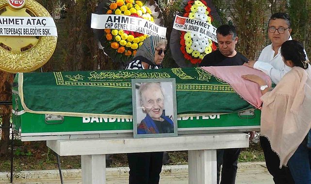 Yazar Pakize Başaran son yolculuğuna uğurlandı