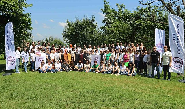 Yıl boyunca emek verip ter döktüler, bugün de başarıyı kutladılar