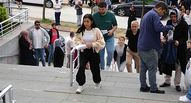 Yozgat'ta YKS'nın ikinci oturumunda 10 bin 43 aday ter döktü