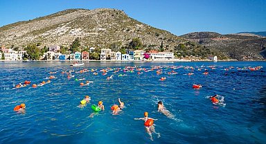 Yüzme yarışlarının 'Formula 1'i Kaş'ta sona erdi