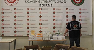 110 bin adet kaçak ilaca sınır engeli!