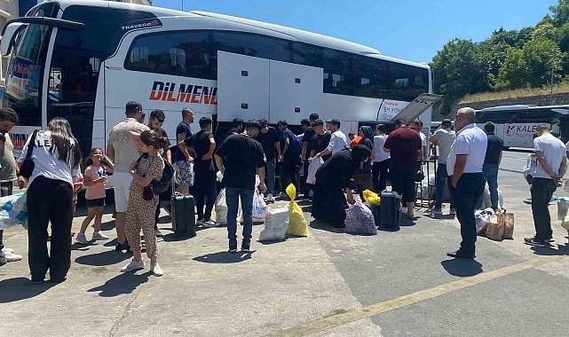 15 Temmuz Demokrasi Otogarı'nda bayram dönüşü hareketliliği başladı