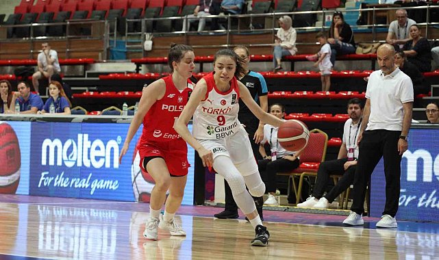 18 Yaş Altı Kız Basketbol Milli Takımı, Avrupa Şampiyonası'na galibiyetle başladı