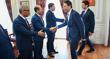 Adalet Bakanı Tunç, Bakanlık personeliyle bayramlaştı