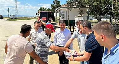 AK Parti İpsala'dan TMO'ya ziyaret