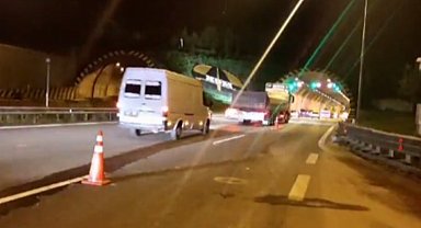 Anadolu Otoyolu yeniden ulaşıma açıldı