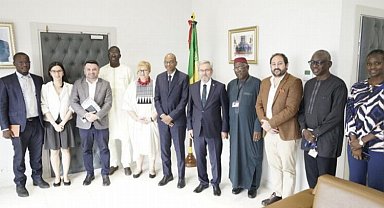 Ankara Üniversitesi Rektörü Senegal'de