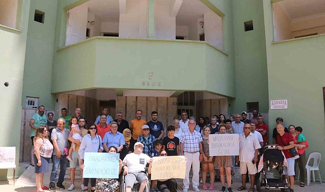 Antalya'da tapusu olmayan 66 daireden oluşan 26 yıllık siteye mahkemeden yıkım kararı
