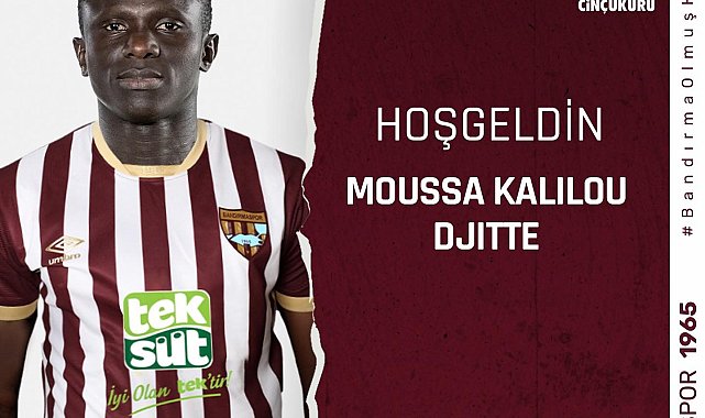 Bandırmaspor, Moussa Kalilou Djitte'yi kadrosuna kattı