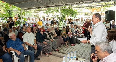 Başkan Seçer Erdemli halkıyla buluştu