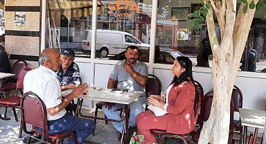 Başkan Tekin, Pazaryeri'nin sorunlarını yerinde dinliyor