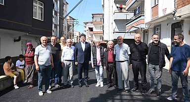Başkan Tören: "Altyapı ve ulaşım yatırımlarıyla mahallelerimizde yılların sorunlarını çözüyoruz"