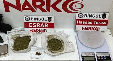 Bingöl'de uyuşturucuya 2 tutuklama