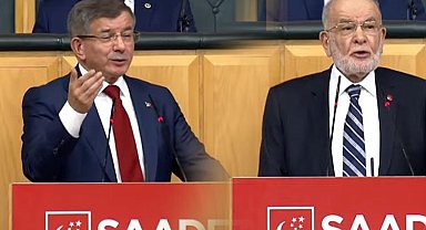 Bir grup iki genel başkan! Saadet Partisi TBMM'de ilk grubunu yaptı